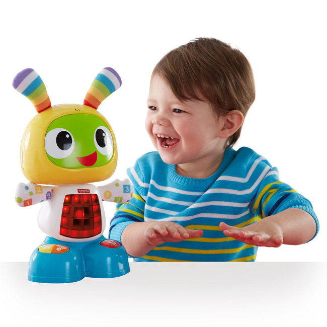 Развивающие игрушки - Интерактивная игрушка Fisher-Price Робот Бибо на украинском (FRV58)#4