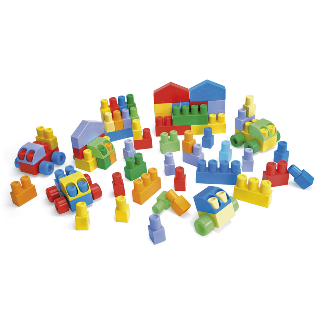 Блочные конструкторы - Конструктор Wader Middle blocks 240 элементов (80152)#2