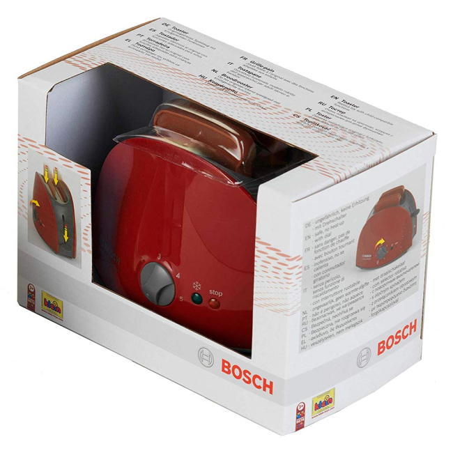 Дитячі кухні та побутова техніка - Іграшкова побутова техніка Klein Тостерниця Bosch (9578)#2