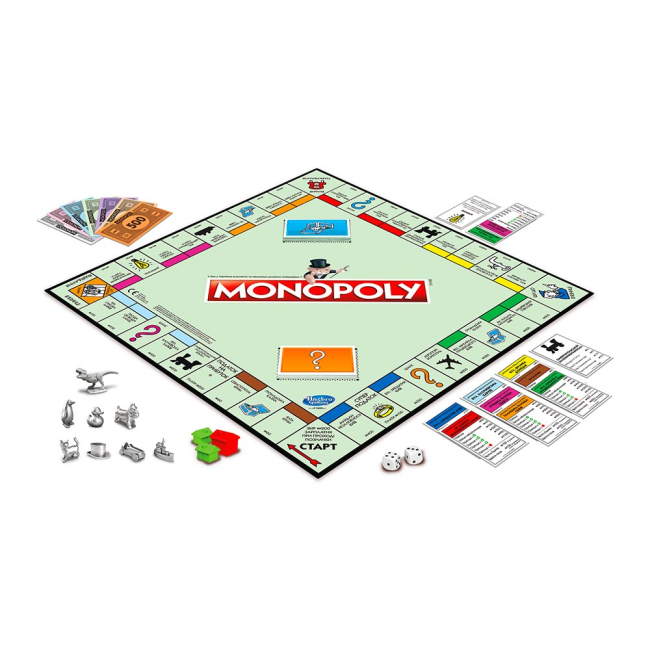 Настольные игры - Настольная игра классическая Hasbro Монополия на украинском (C1009657)#2