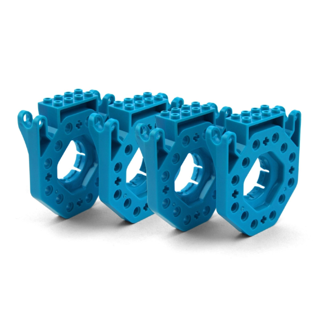 Роботы - Аксессуары для Dash и Dot building brick connectors Wonder Workshop (1-BB01-01)#2