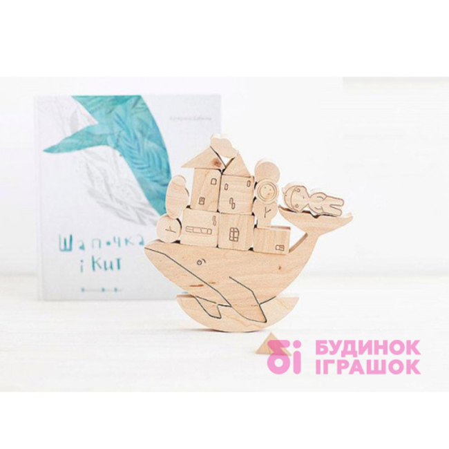 Развивающие игрушки - Настольная игра-баланс Babai Шапочка и кит (babai-bal-002)#2