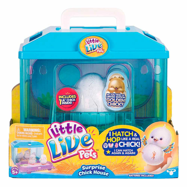 Мягкие животные - Интерактивная игрушка Little Live Pets Цыпленок с инкубатором сюрприз (28325)#4