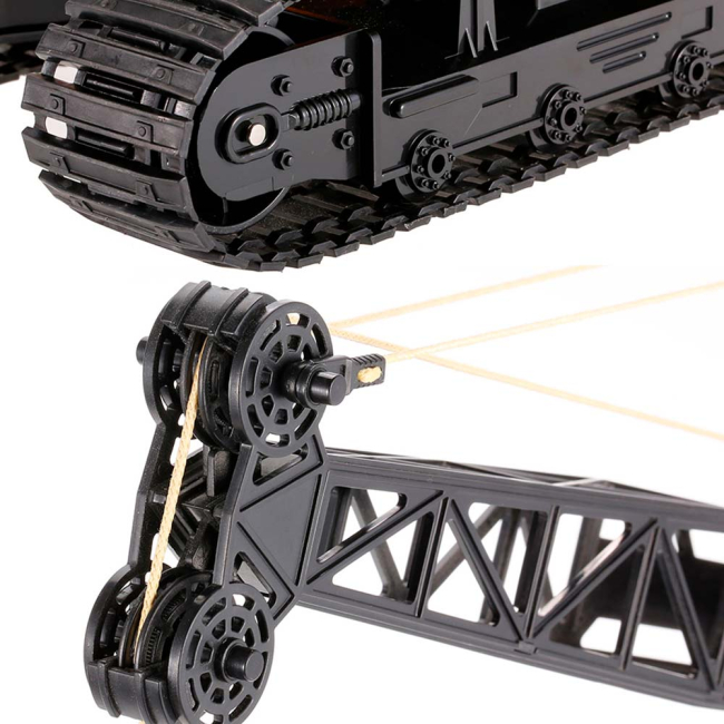 Радиоуправляемые модели - Автокран Hulna на дистанционном управлении 15 функций (HL1572)#3