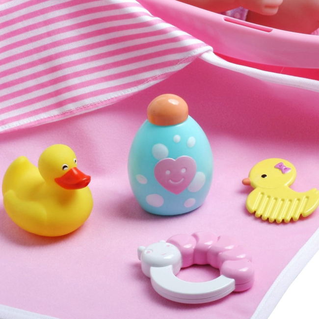 Пупсы - Пупс JC Toys Новорожденный с аксессуарами 33 см (JC18370) (4105028)#3
