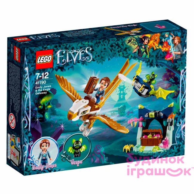 Конструктори LEGO - Конструктор Емілі Джонс і втеча на орлі LEGO Elves (41190)#4