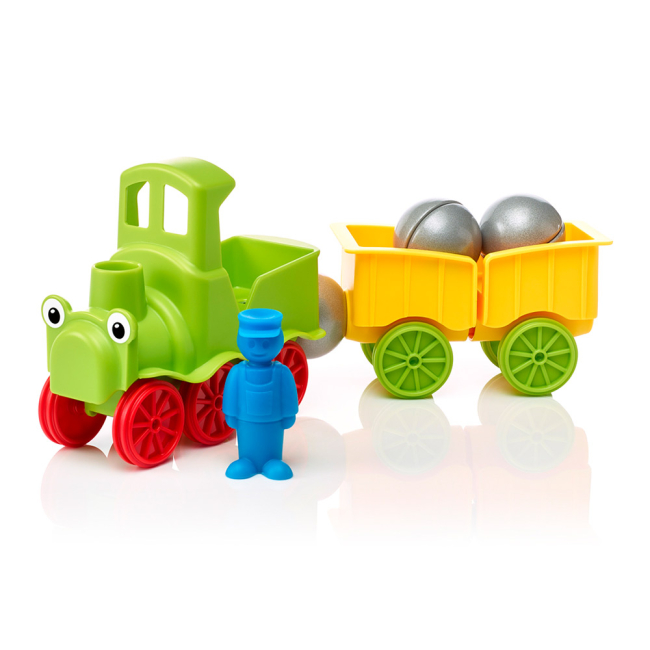 Магнитные конструкторы - Мой первый поезд с животными SmartМax (SMX 410)#3