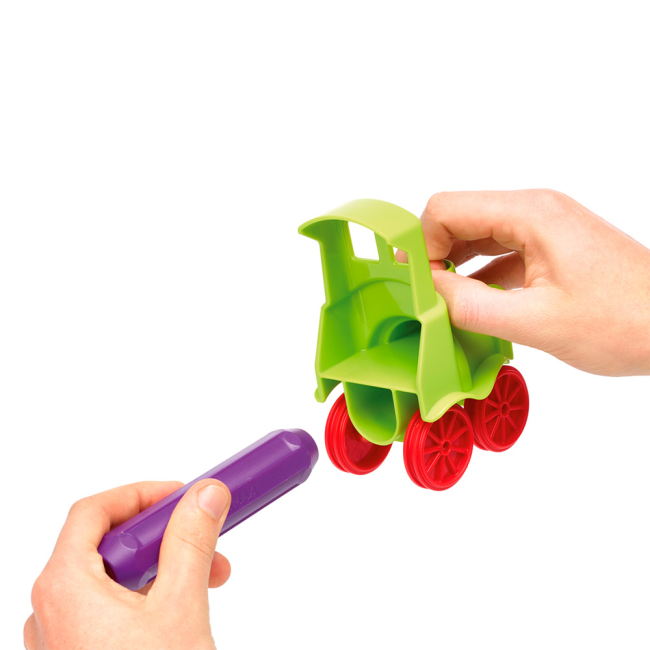 Магнитные конструкторы - Мой первый поезд с животными SmartМax (SMX 410)#4