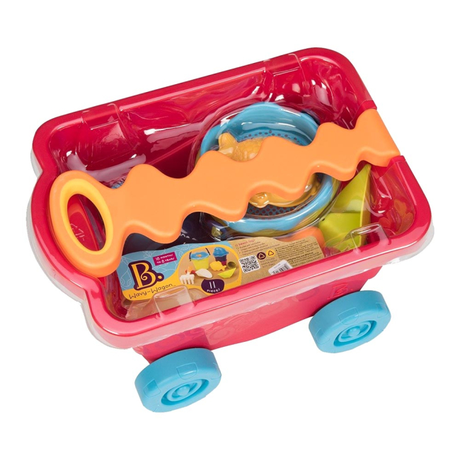 Набори для пісочниці - Набір для гри з піском і водою BATTAT Візок  манго (BX1594Z)#2