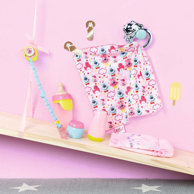Одяг та аксесуари - Набір аксесуарів для ляльки BABY BORN Zapf Creation Турбота про малюка (824467)#4