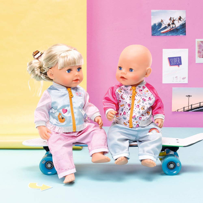Одяг та аксесуари - Набір одягу для ляльки BABY BORN Zapf Creation Спортивний кежуал асортимент (824542)#6