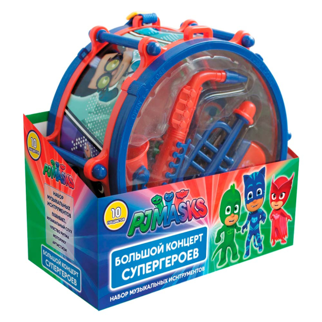 Музичні інструменти - Набір іграшок PJ Masks Великий концерт супергероїв (119890)#2