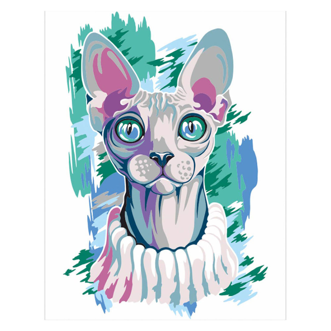 Товары для рисования - Набор ROSA техника акриловый живопись по номерам Сфинкс (N0001377)#3