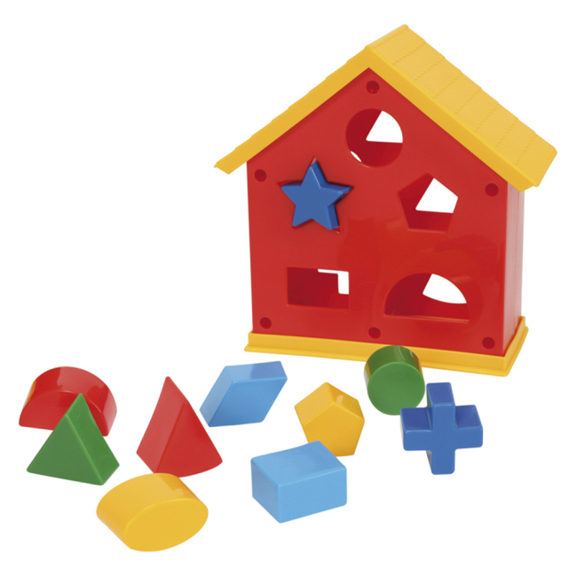 Розвивальні іграшки - Сортер Wader Будиночок асортимент (39351)#2