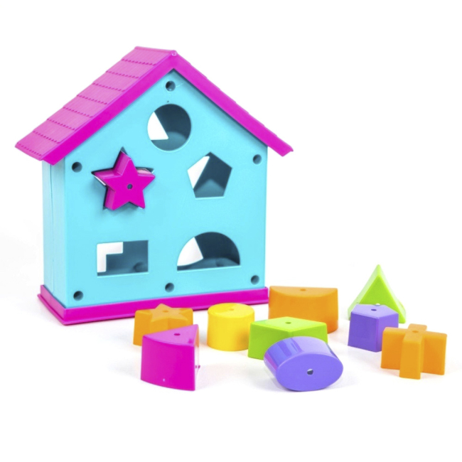 Розвивальні іграшки - Сортер Wader Будиночок асортимент (39351)#3