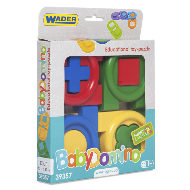Пазли - Пазли Wader Дитяче доміно у коробці (39357)#2