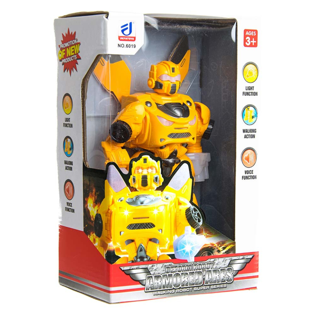 Роботи - Іграшка Shantou Jinxing робот на батарейках в коробці (6019)#2