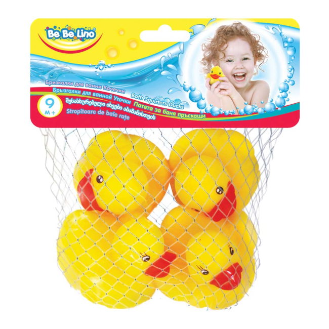 Іграшки для ванни - Набір іграшок для ванни Bebelino Каченята прискавки (55059)#2