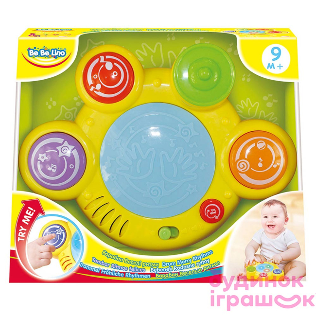 Розвивальні іграшки - Барабан Bebelino Веселі ритми (58034)#2