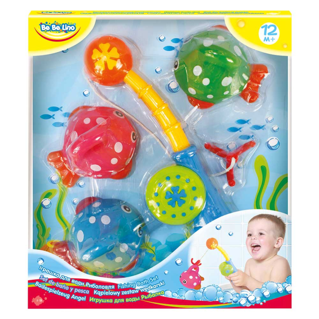 Іграшки для ванни - Набір іграшок для ванни Bebelino Риболовля (58055)#3