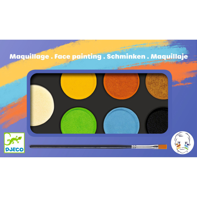 Косметика - Грим для лица DJECO Природа 6 цветов (DJ09230)#2