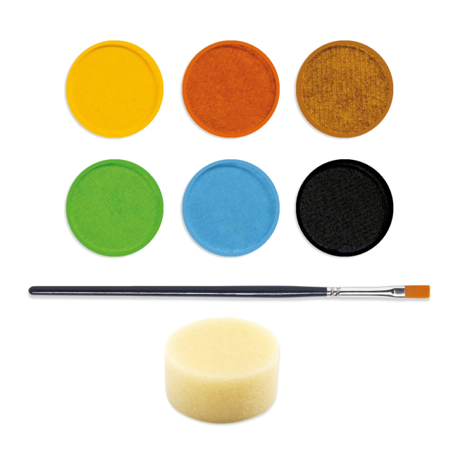 Косметика - Грим для лица DJECO Природа 6 цветов (DJ09230)#3