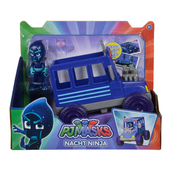 Фігурки персонажів - Набір іграшок PJ Masks Автобус Нічного Ніндзя (33043)#3