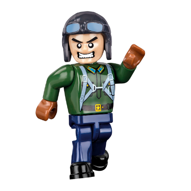 Конструктори з унікальними деталями - Конструктор COBI Друга Світова Війна Літак Як-3 (COBI-5529)#3