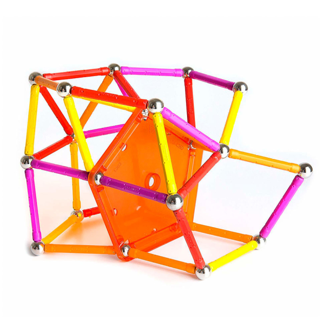 Магнитные конструкторы - Магнитный конструктор GEOMAG Color 127 деталей (264)#3