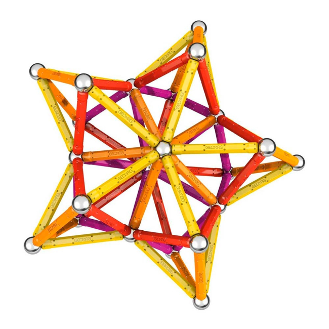 Магнитные конструкторы - Магнитный конструктор GEOMAG Color 127 деталей (264)#4