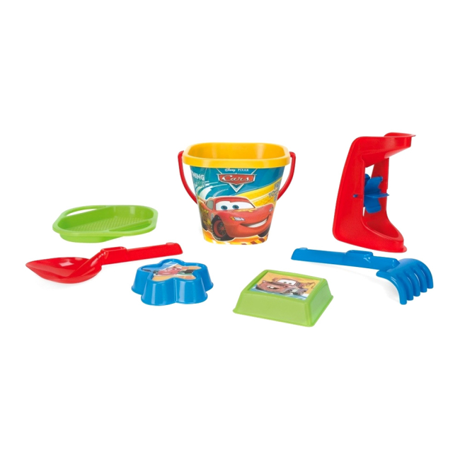 Наборы для песочницы - Набор для песка Wader 7 элементов Тачки Disney (77642)#2