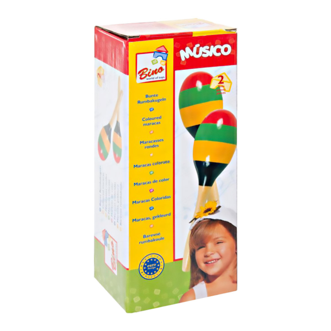 Музыкальные инструменты - Музыкальный инструмент Маракасы Bino (86555)#2