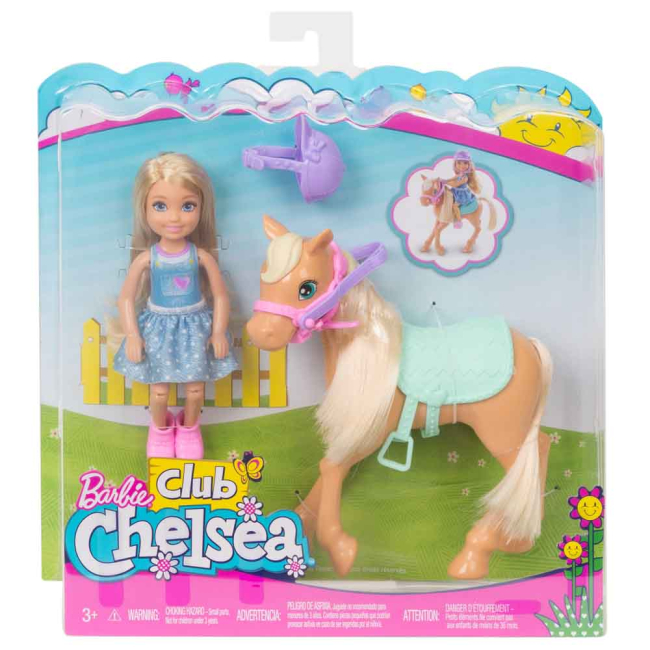 Куклы - Набор Barbie Челси и пони (DYL42)#5