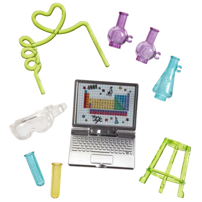 Мебель и домики - Набор Barbie Научная лаборатория Барби (FJB25/FJB28)#2