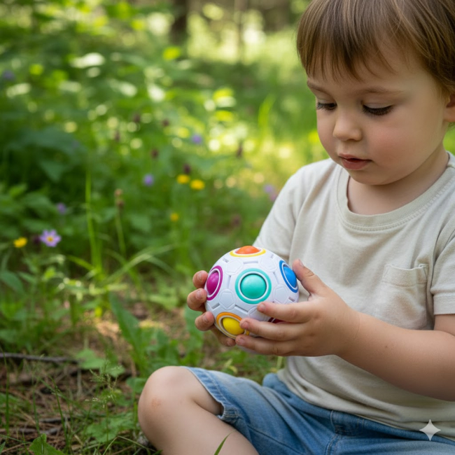 Головоломки - Головоломка Same Toy Цветной чудо-шарик (2574Ut)#6