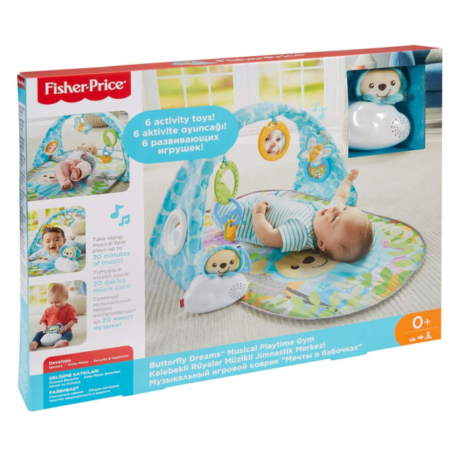 Развивающие коврики - Коврик игровой Fisher-Price Сон бабочки (DYW46 )#2