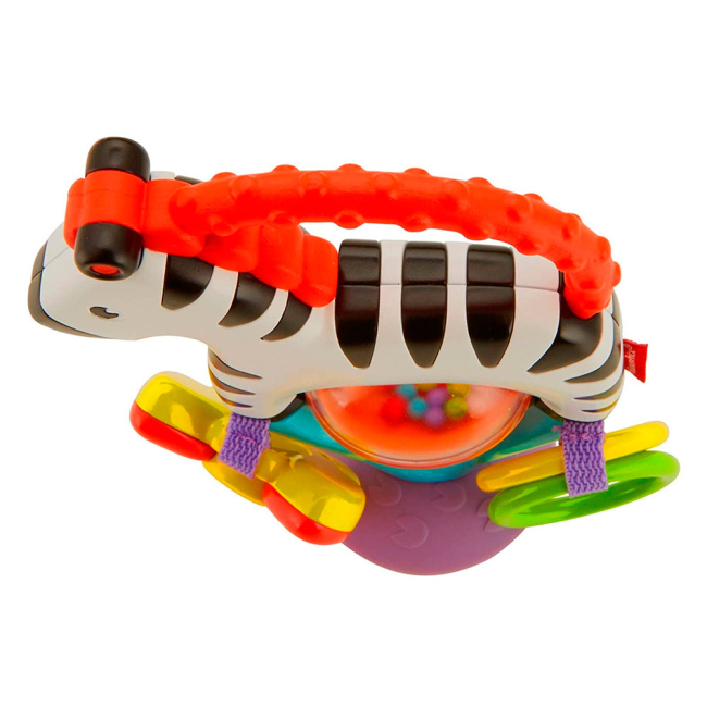 Погремушки, прорезыватели - Игрушка на присоске Fisher-Price Зебра (FGJ11)#2