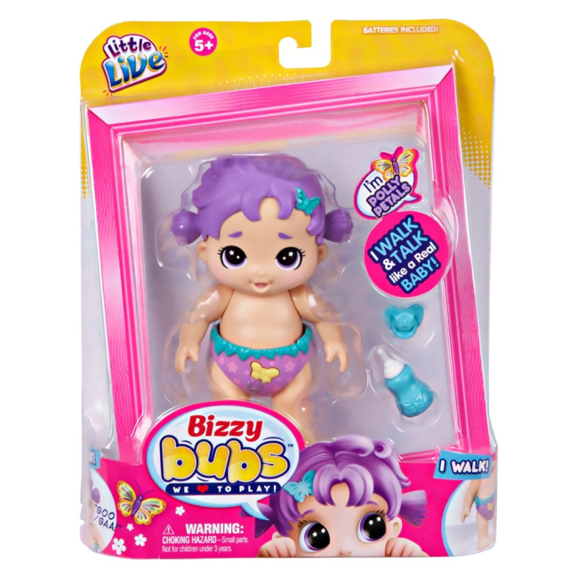 Куклы - Интерактивная кукла Bizzy Bubs Polly Petals способна ходить (28469)#2