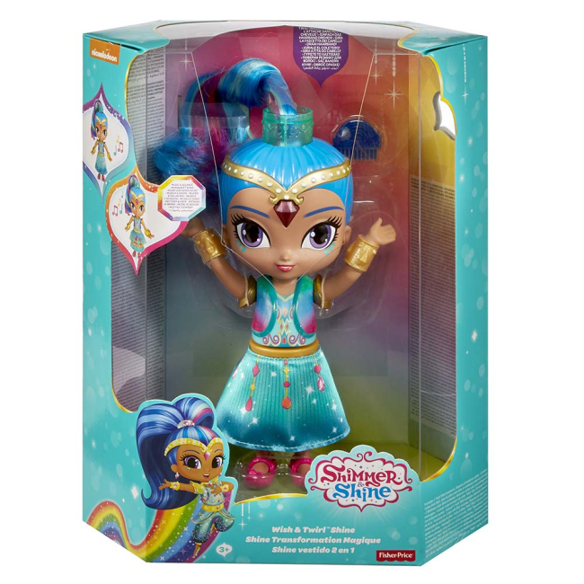 Ляльки - Музична лялька Shimmer&Shine Веселкове вбрання Шайн (FVM95/FVM97)#2