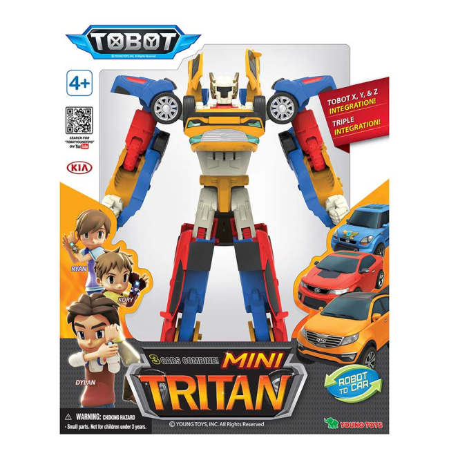 Трансформери - Іграшка-трансформер міні TOBOT Трітан (301056)#5