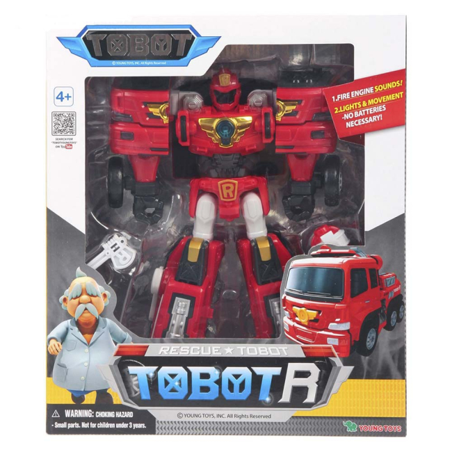 Трансформери - Іграшка-трансформер TOBOT Пожежник R (301016)#3