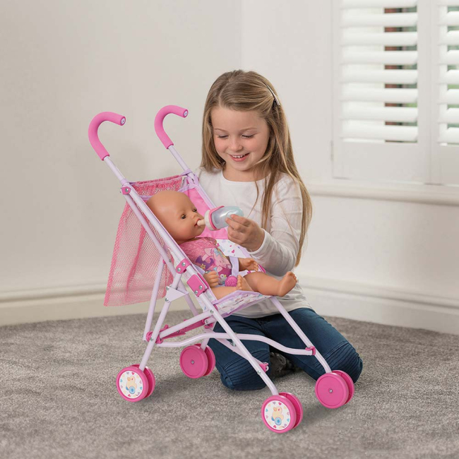 Транспорт и питомцы - Коляска прогулочная для куклы Baby Born Волшебная прогулка складная/с сумочкой (1423563)#5