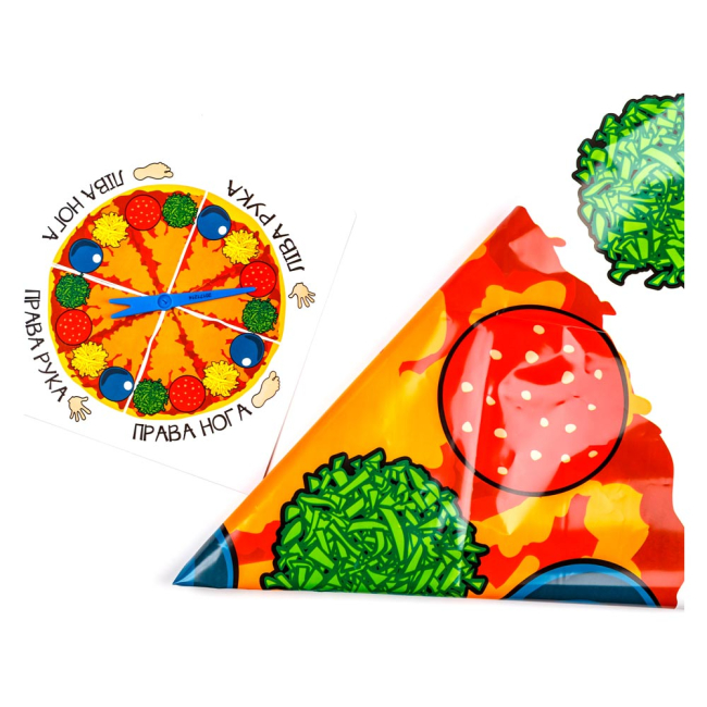 Спортивні активні ігри - Настільна гра JoyBand Твістер Піца (17800)#2