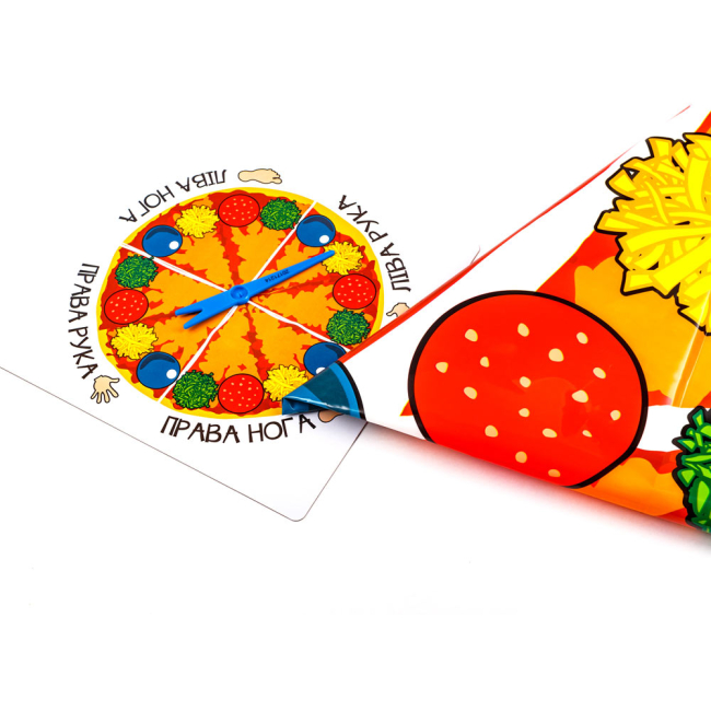 Спортивные активные игры - Настольная игра JoyBand Твистер Пицца (17800)#3