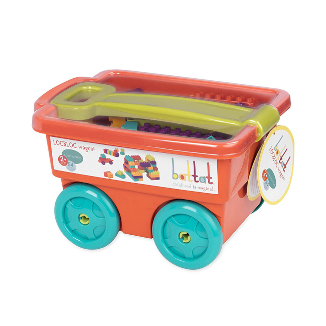 Блочные конструкторы - Конструктор Battat Архитектор 54 детали в коляске (BT2539Z)#5