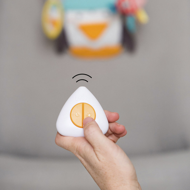 Подвески, мобили - Развивающий центр для автомобиля Taf Toys Музыкальный пингвин с эффектами родительский контроль (12285)#4