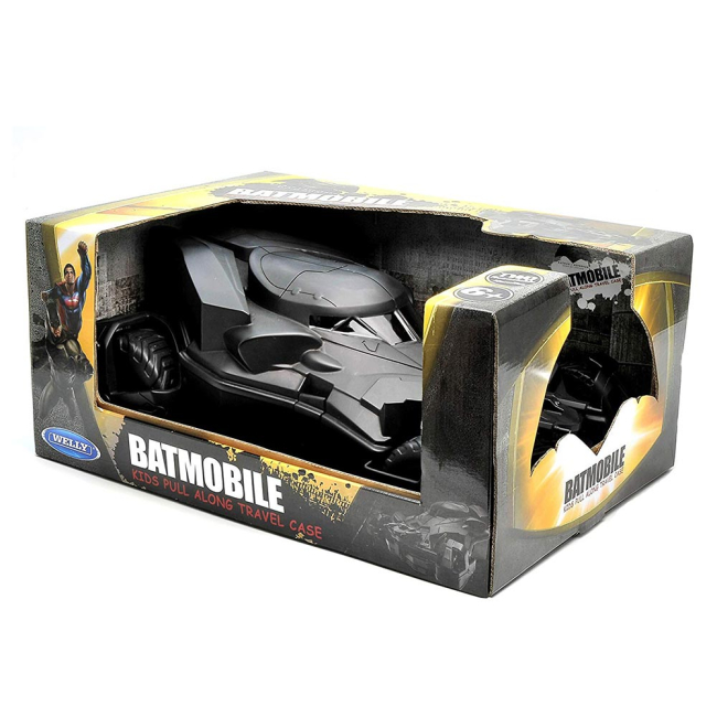Детские чемоданы - Детский чемодан Ridaz Batmobile черный (91007W-BLACK)#2