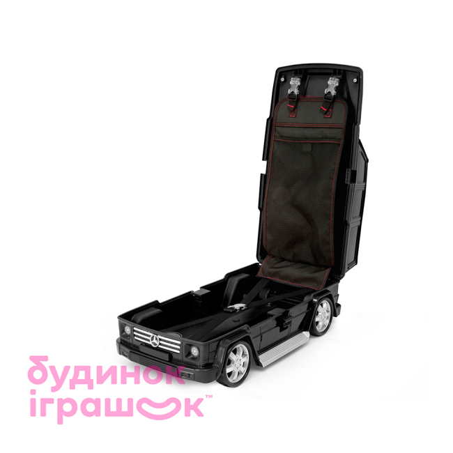 Дитячі валізи - Дитяча валіза на коліщатках Ridaz Mercedes-Benz G-Class чорний (91009W-BLACK)#5