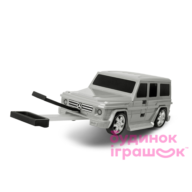 Детские чемоданы - Детский чемодан на колесиках Ridaz Mercedes-Benz G-class серый (91009W-GREY)#2