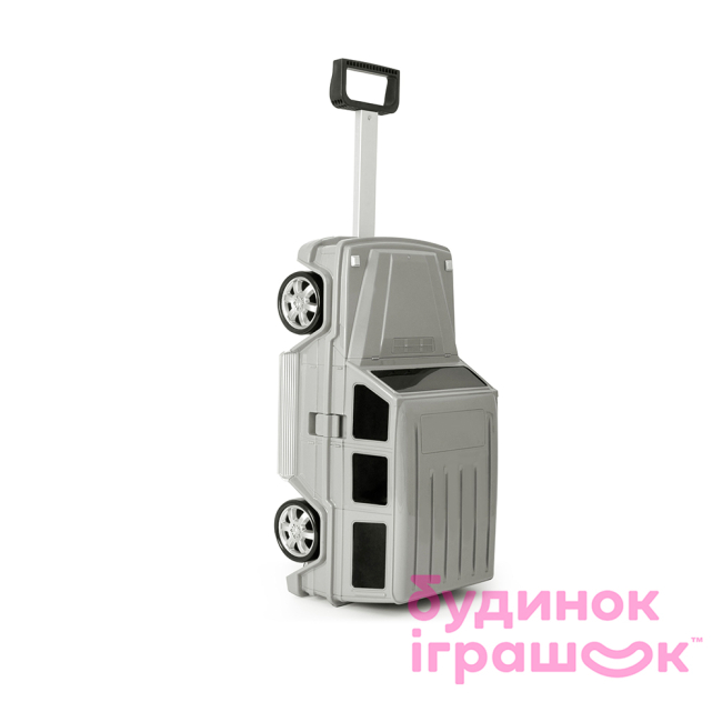 Детские чемоданы - Детский чемодан на колесиках Ridaz Mercedes-Benz G-class серый (91009W-GREY)#3